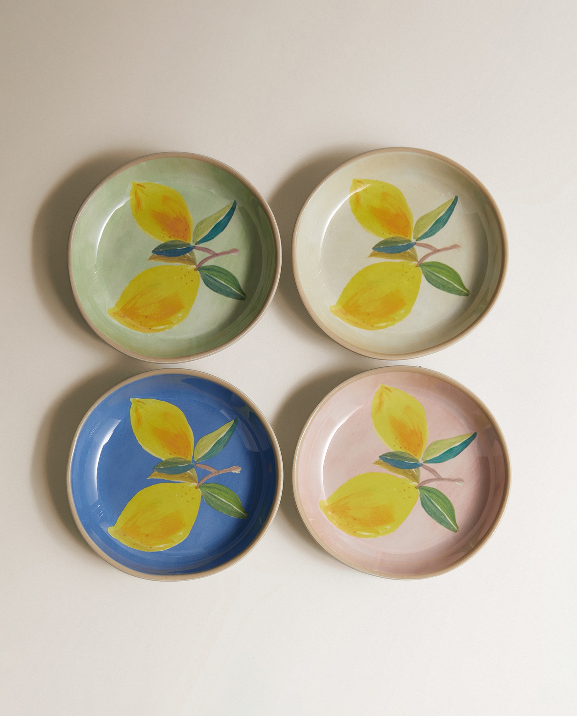 Conjunto de 4 Tigelas de Melamina Catania Multicolor-2