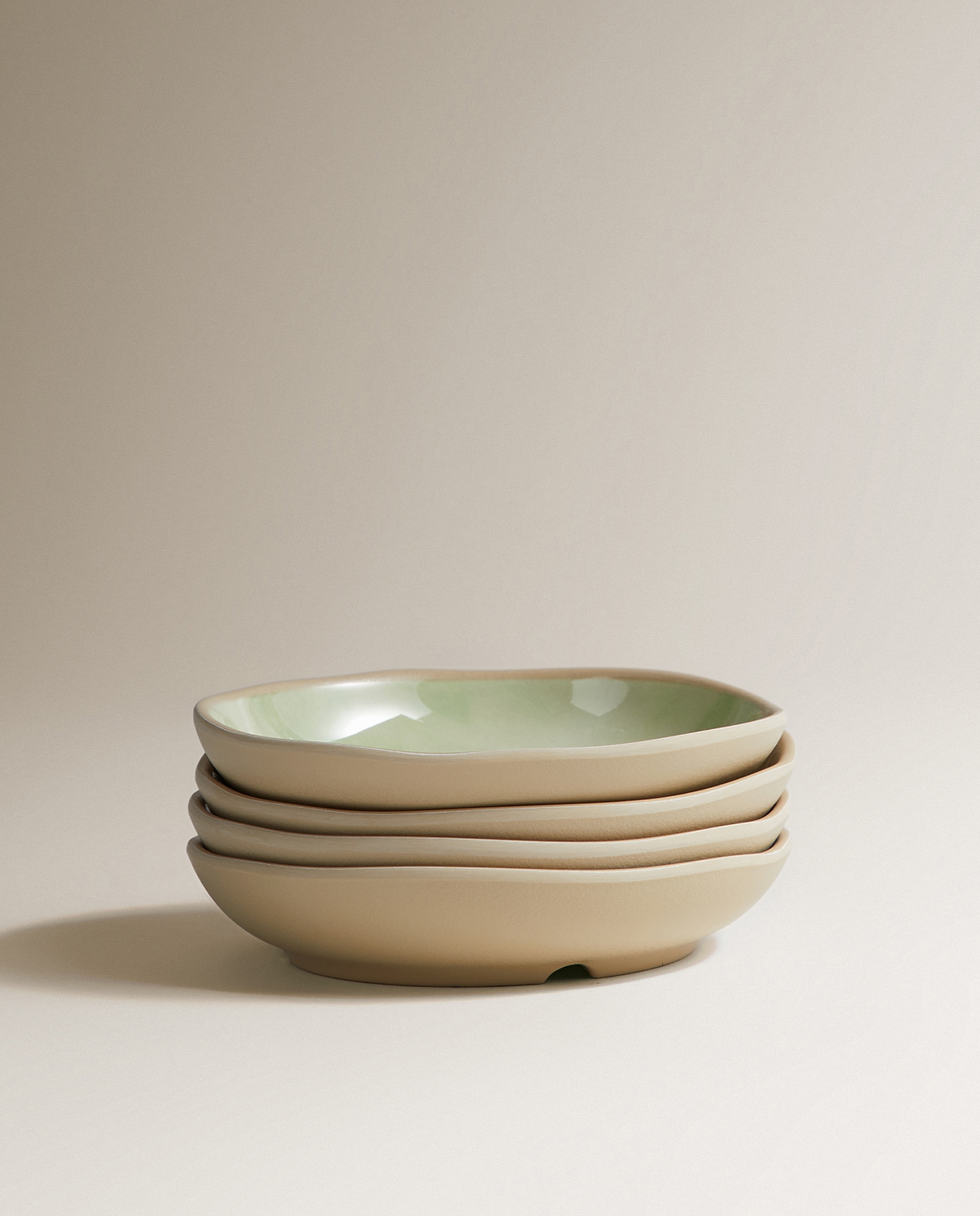 Conjunto de 4 Tigelas de Melamina Catania Multicolor-3