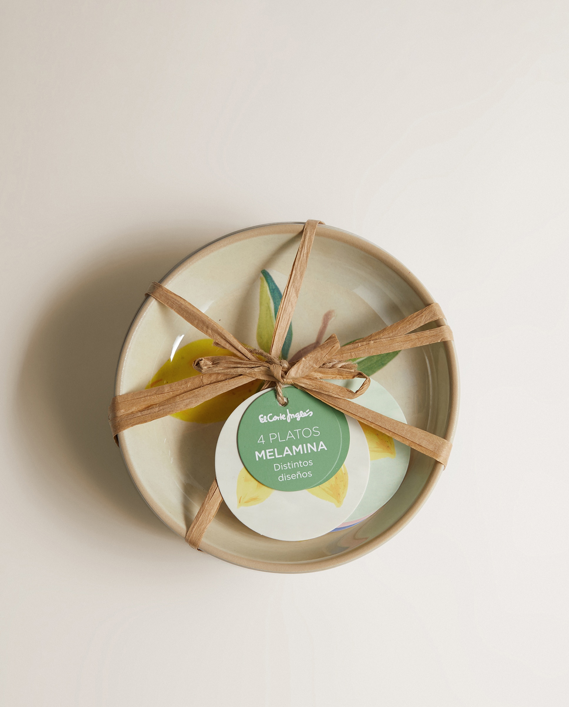 Conjunto de 4 Tigelas de Melamina Catania Multicolor-4