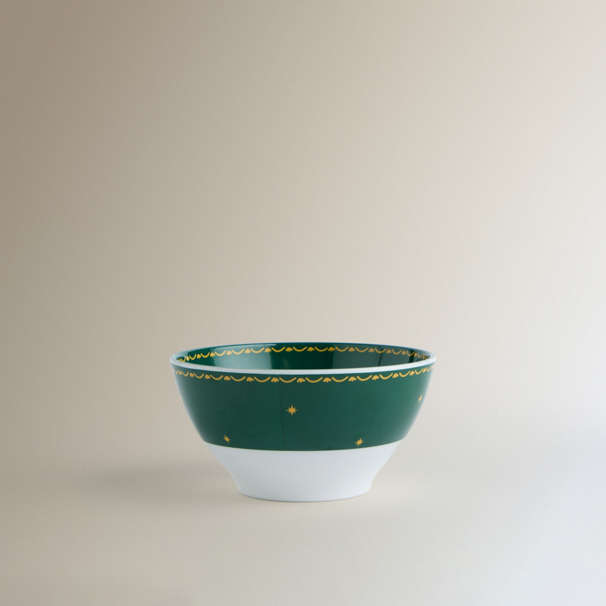 Bowl de melamina Reyes Magos Villancicos Verde-2