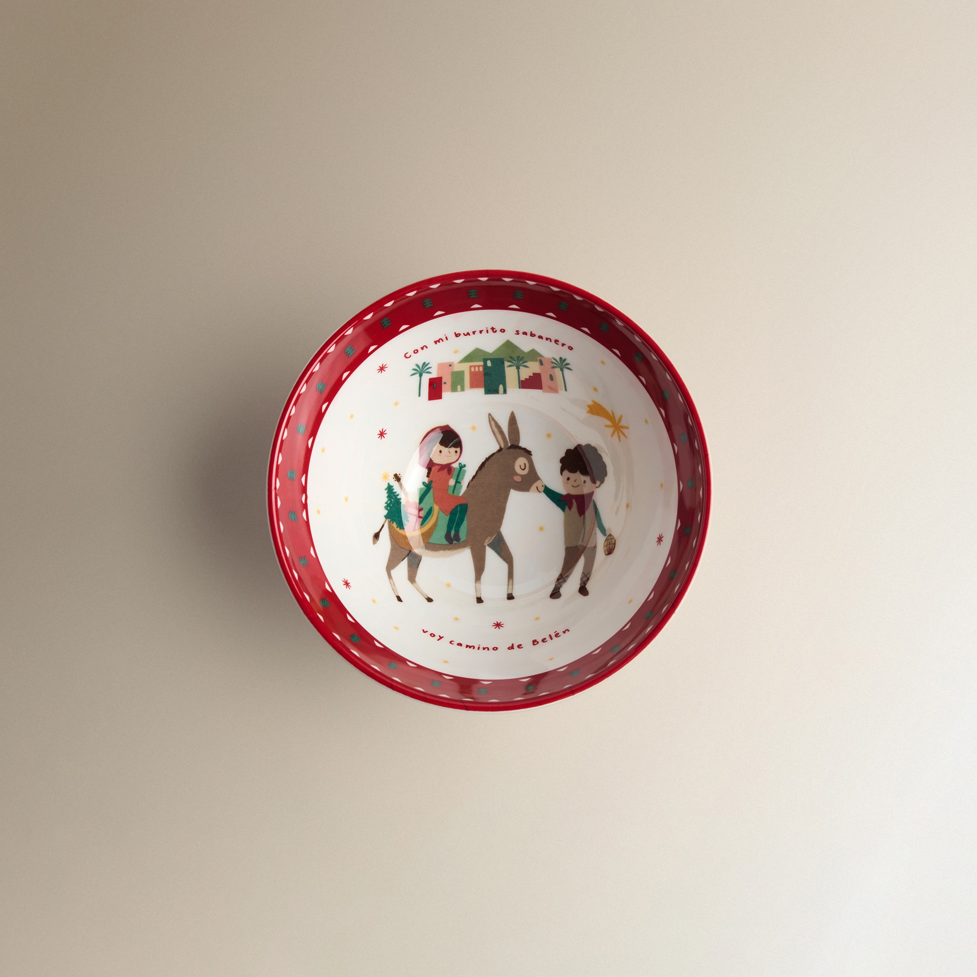 Bowl de melamina Burrito Sabanero Rojo-4