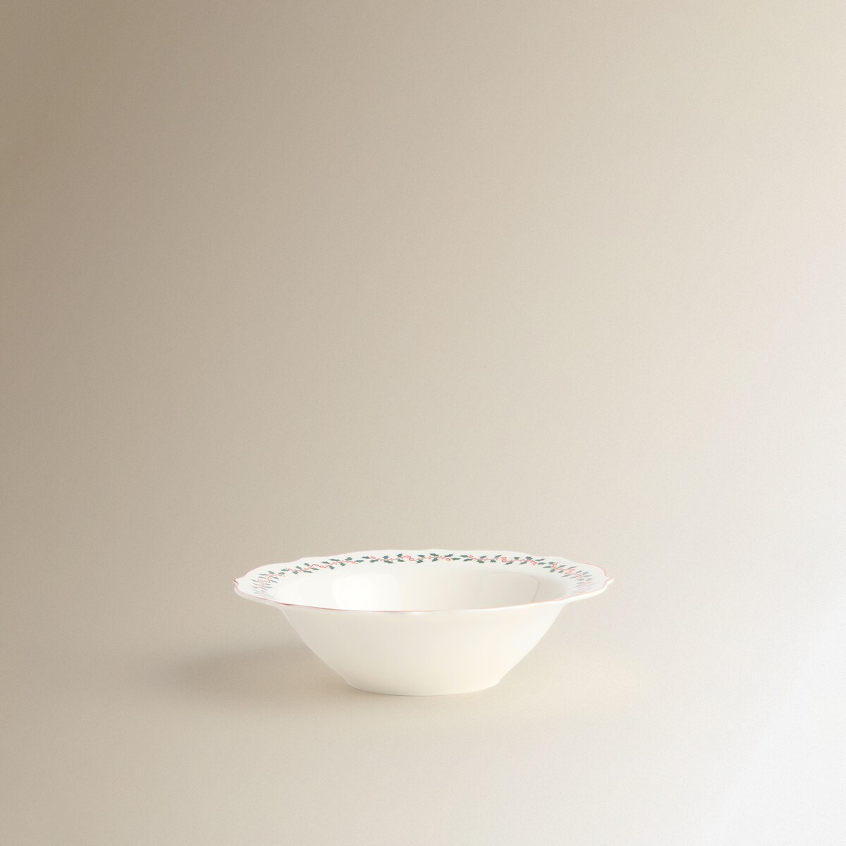 Bowl Nativity Navidad Rojo-2