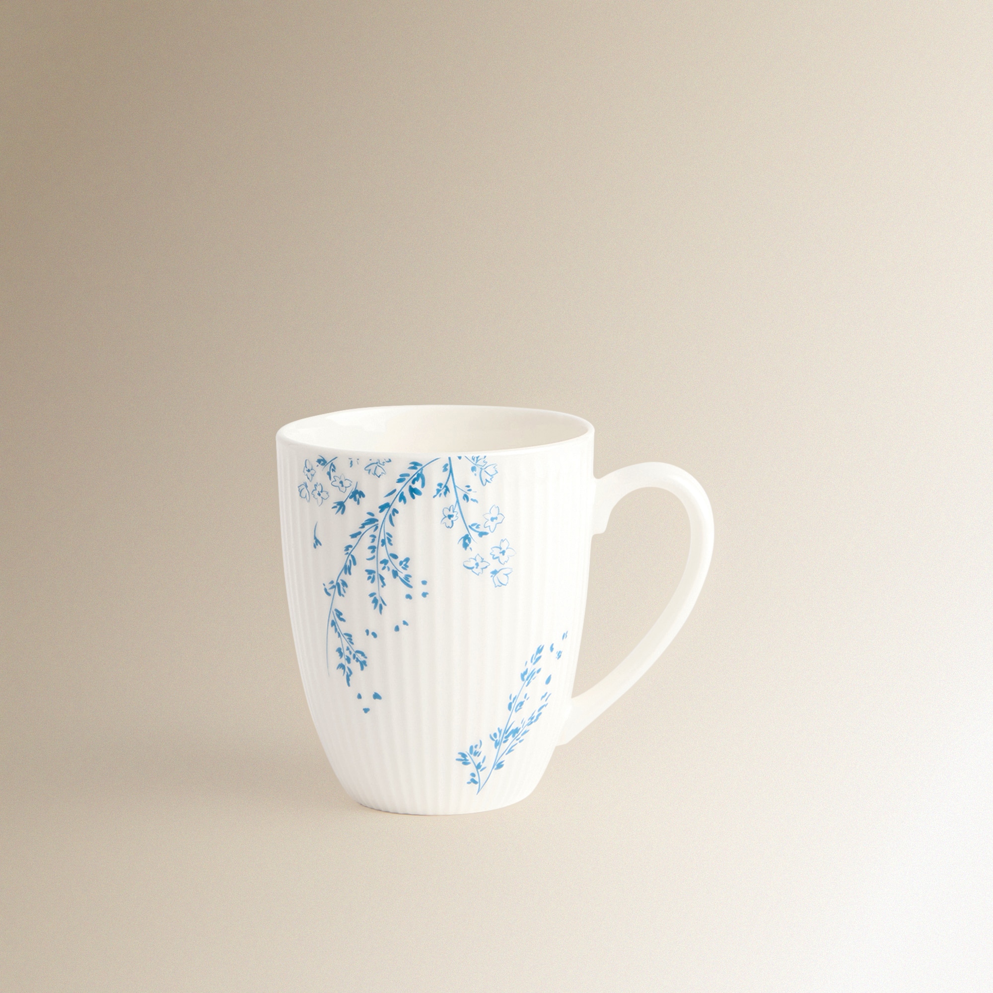 Taza mug flores Hampton Blanco-2