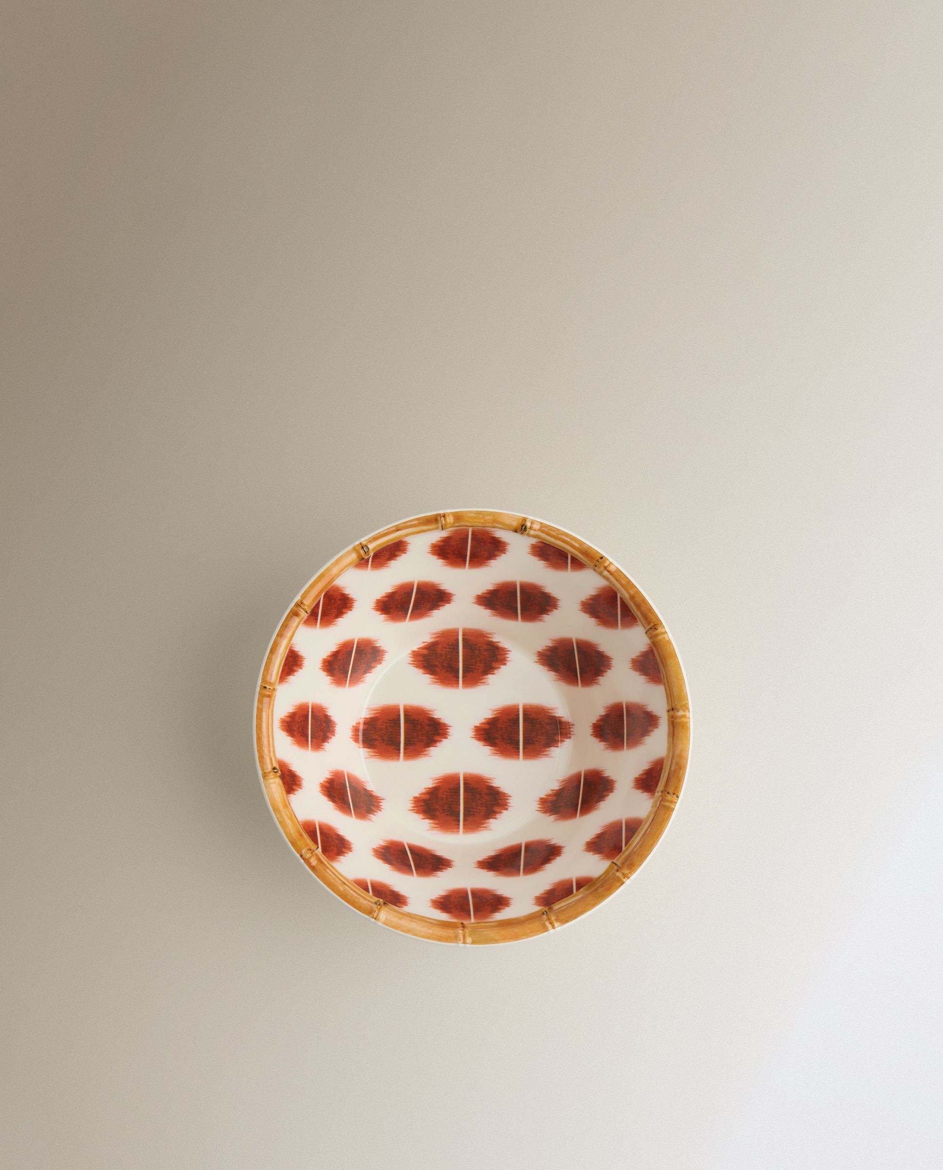 Imagen 2 de Bowl para exterior Ikat - Verde Naranja