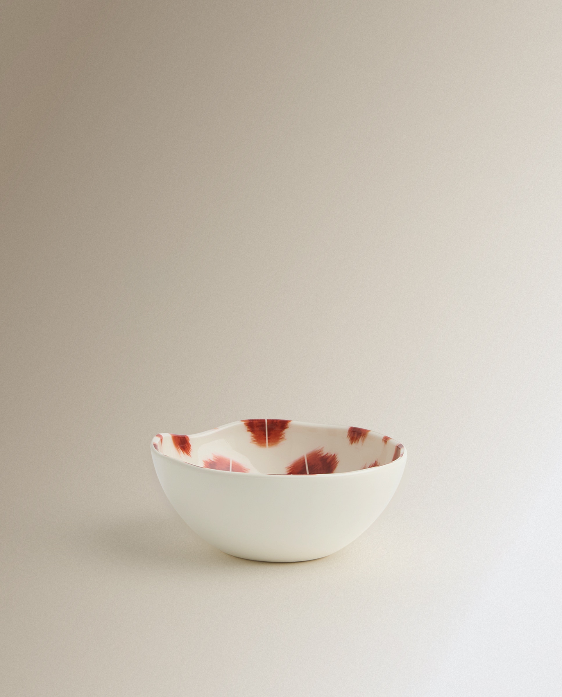 Set de 4 bowls de melamina para exterior Ikat - Naranja Naranja-4