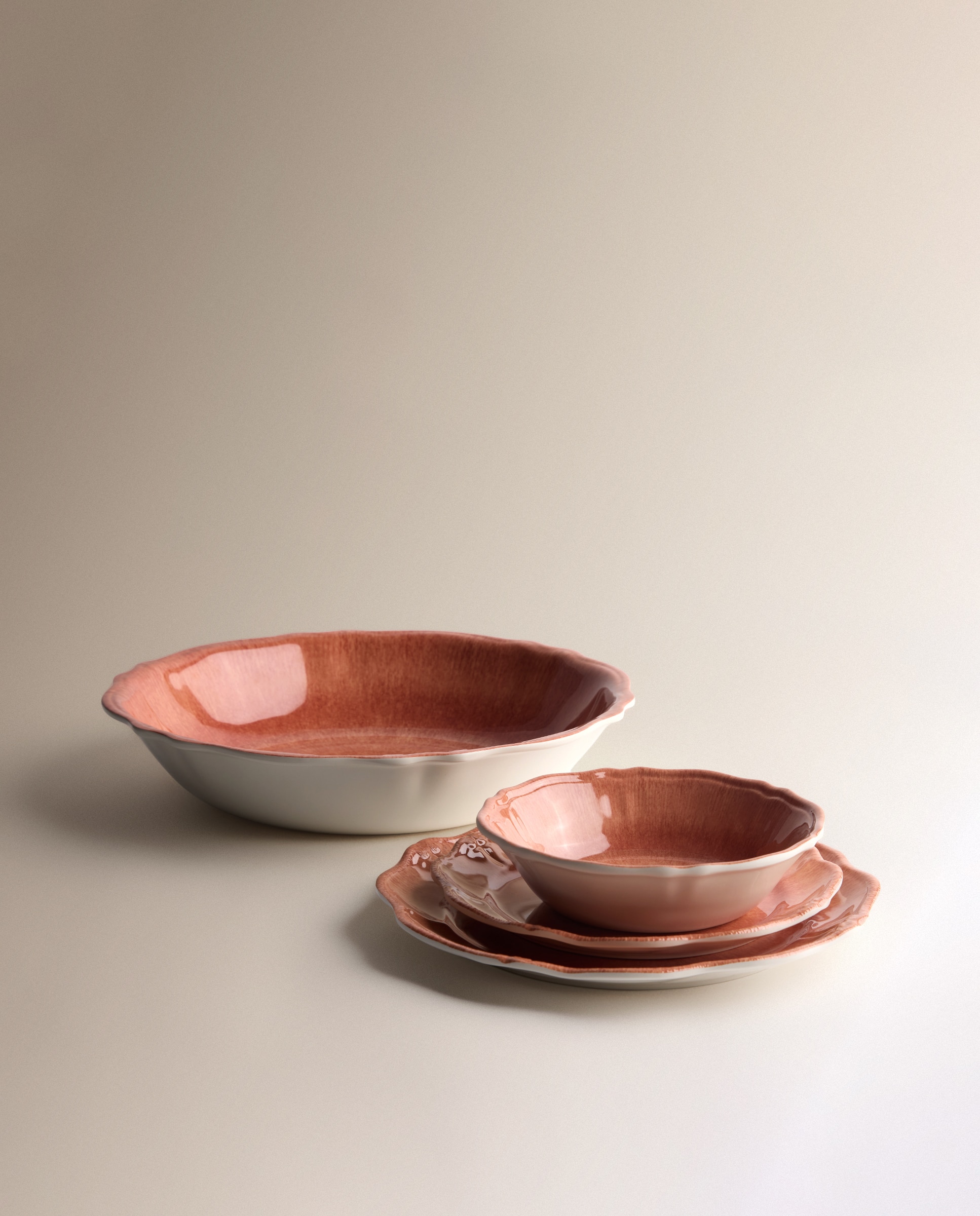 Bowl de melamina para exterior Reactivo Firenze - Azul Naranja-6