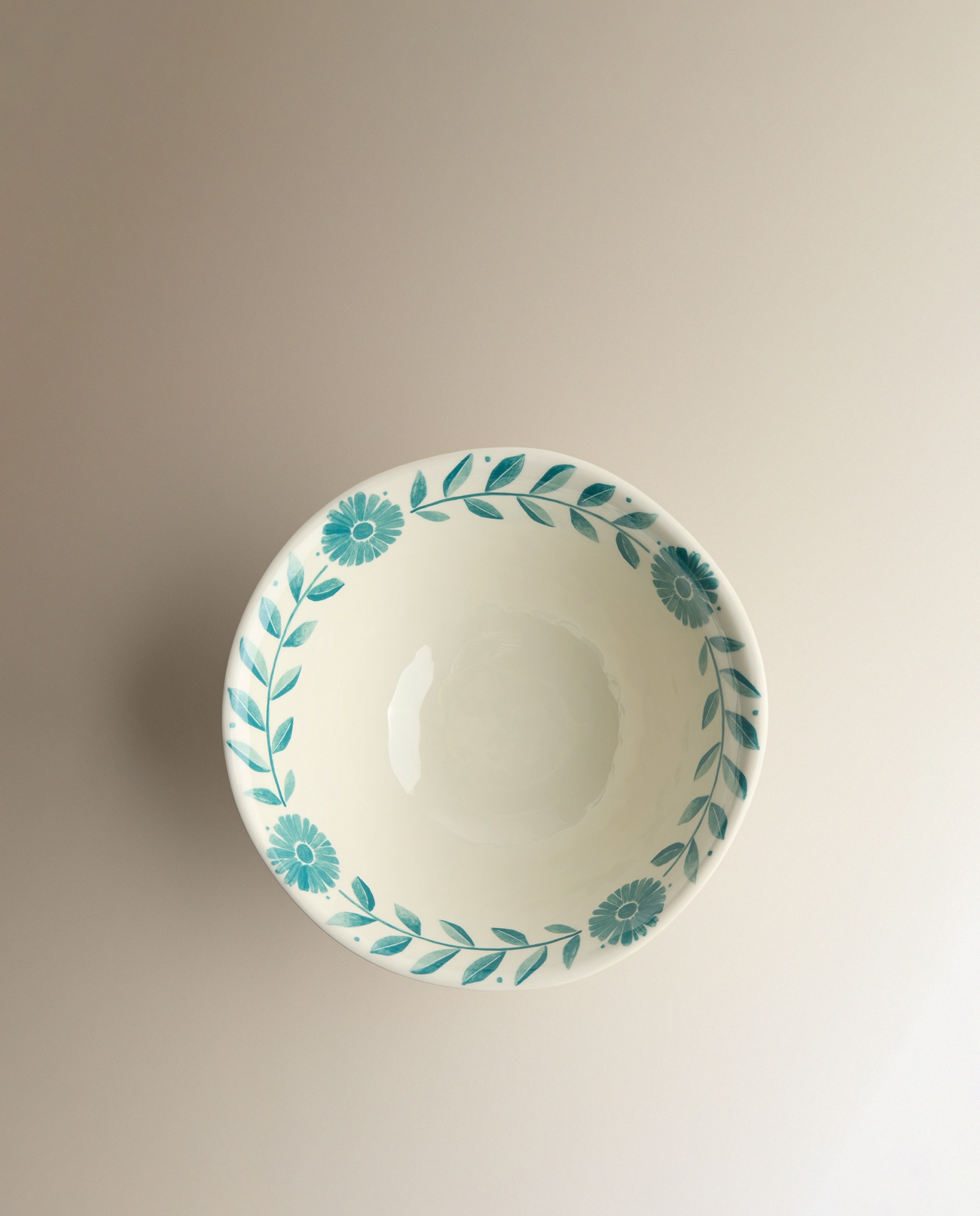 Tigela de melamina para exterior Fiore Firenze Azul-4