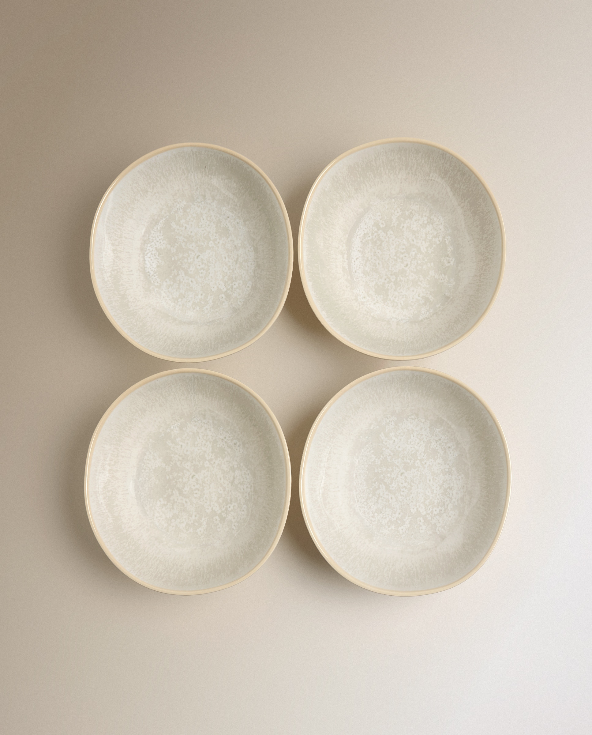 Conjunto de 4 tigelas para exterior Pisa Branco-2