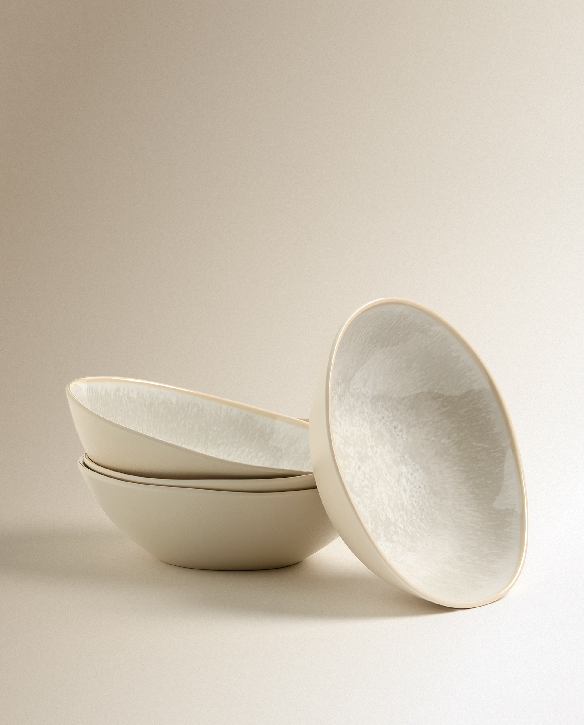 Conjunto de 4 tigelas para exterior Pisa Branco-3
