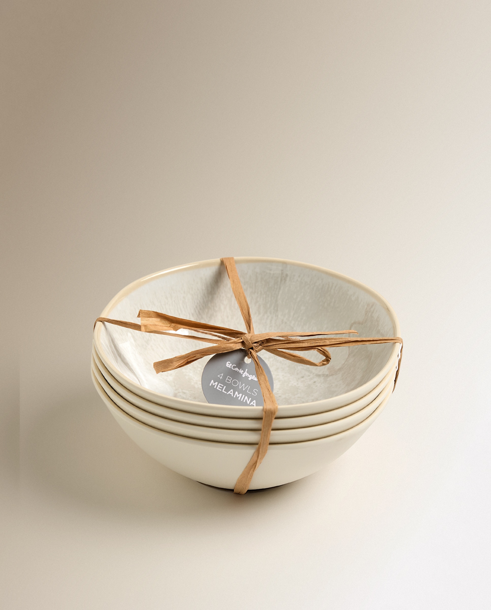 Conjunto de 4 tigelas para exterior Pisa Branco-4