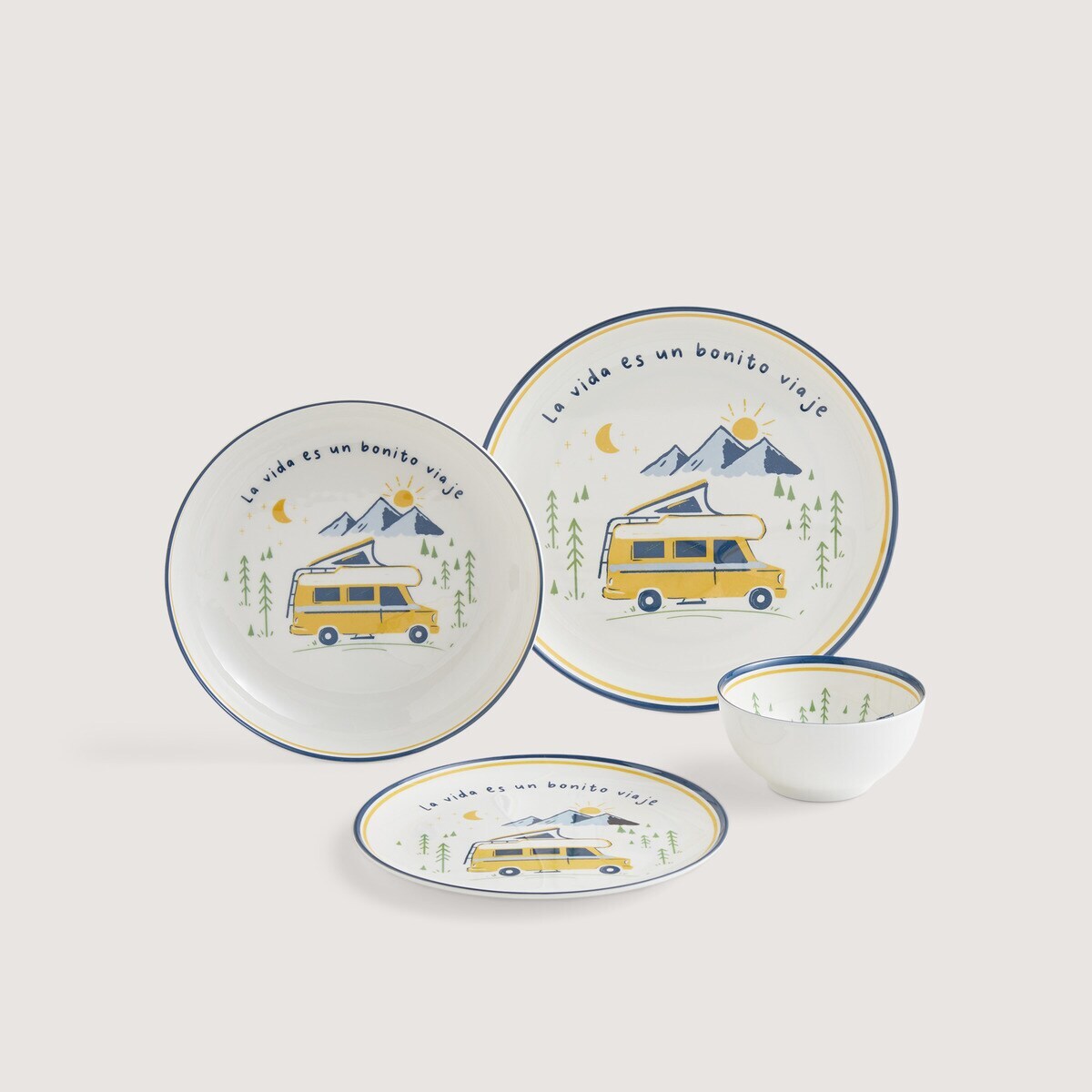 Vajilla por piezas Viaje Basics El Corte Inglés 1