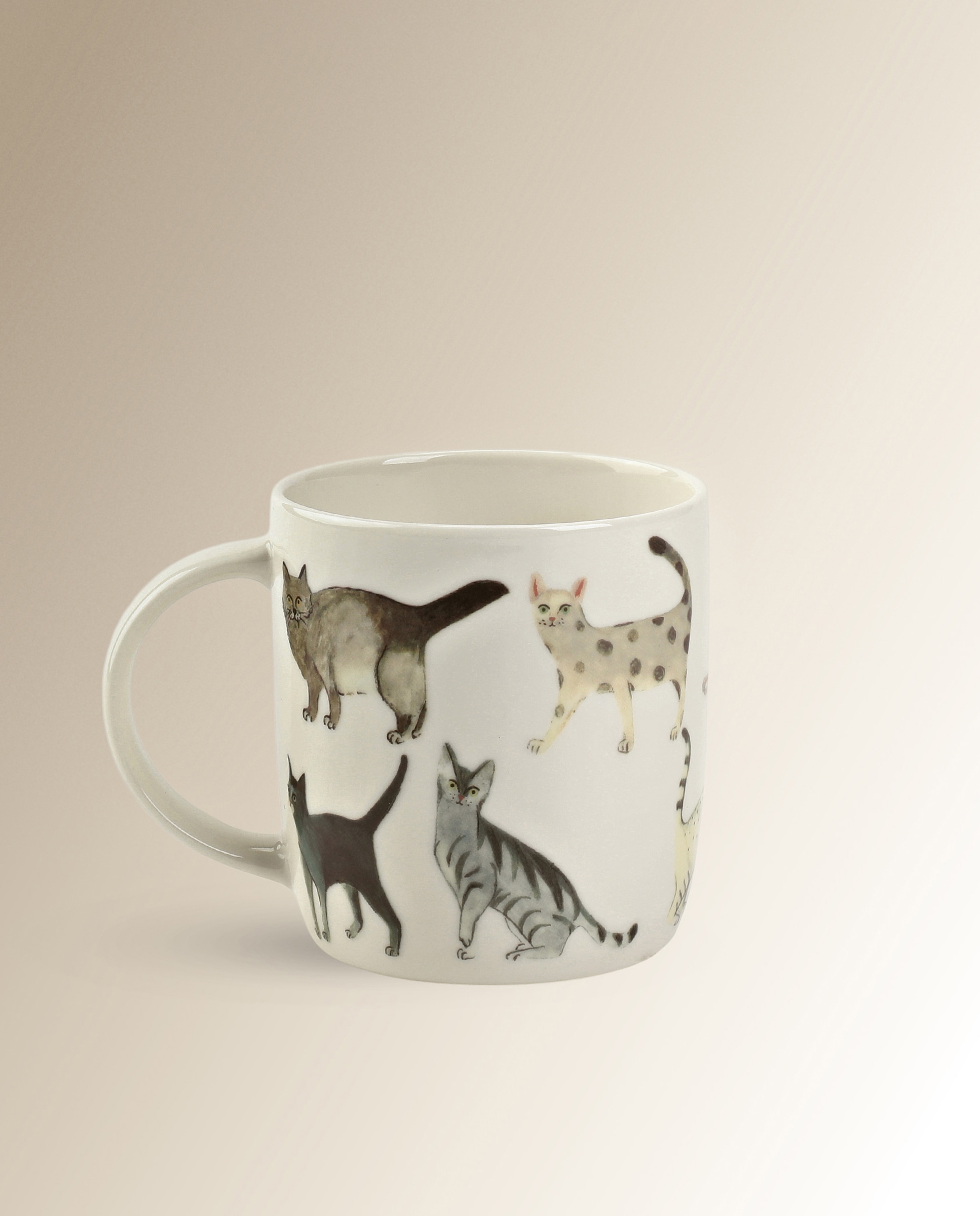 Caneca Gatos Multicolor-3