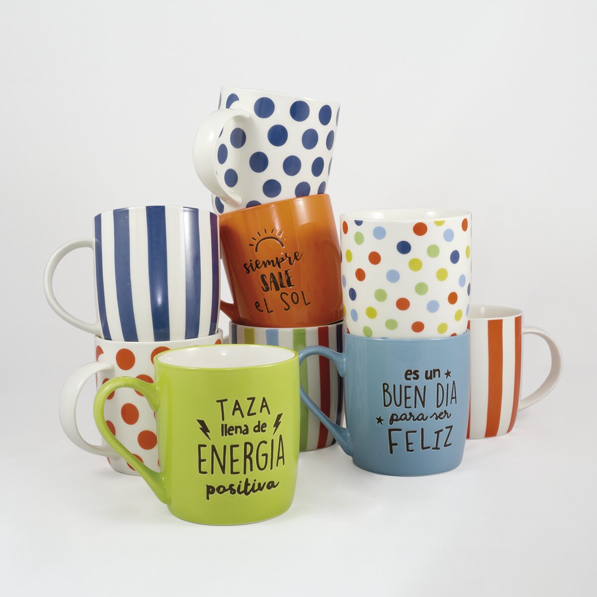 Taza mug Sale el Sol Basics El Corte Inglés Naranja-2