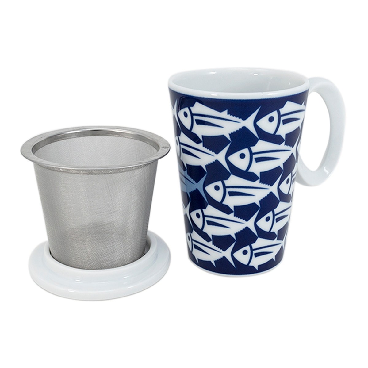 Pack de 2 chávenas de chá Sargacónica Branco-2