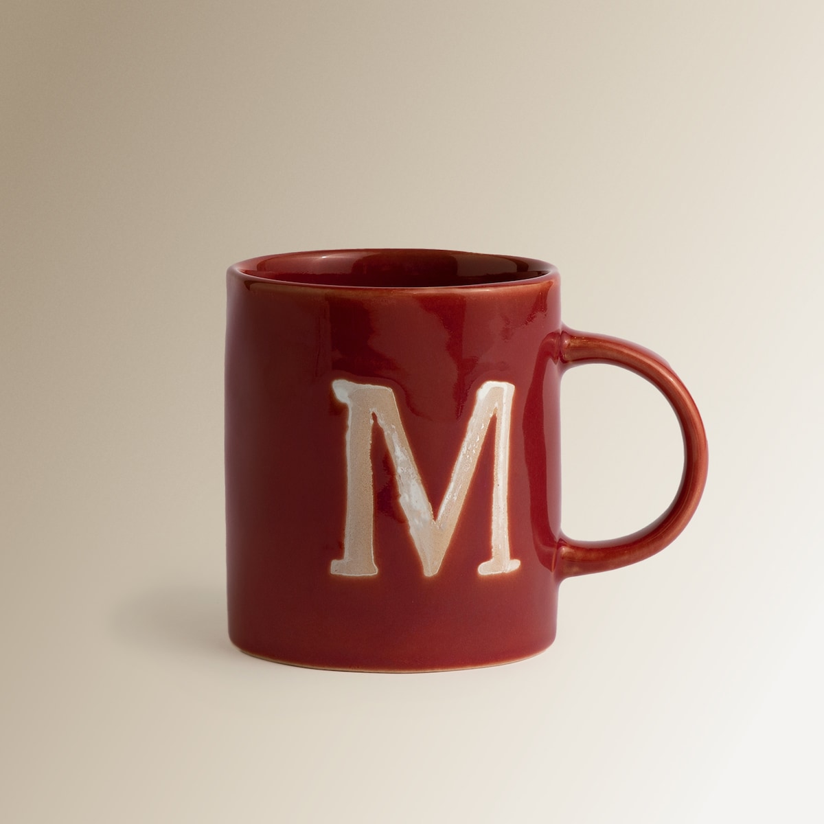 Taza mug Inicial "M" El Corte Inglés Azul / Blanco-1