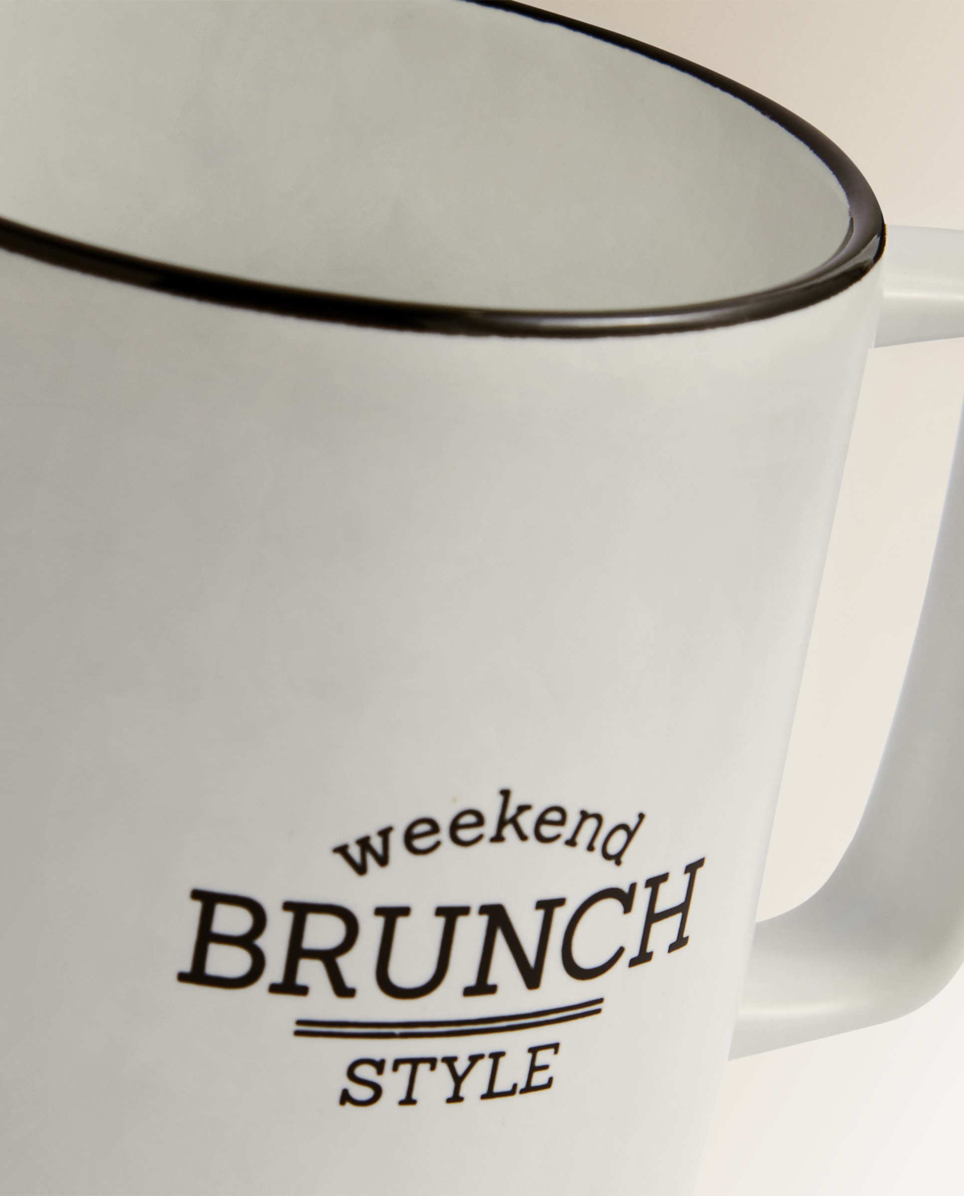 Taza mug Brunch Basics El Corte Inglés Blanco-3