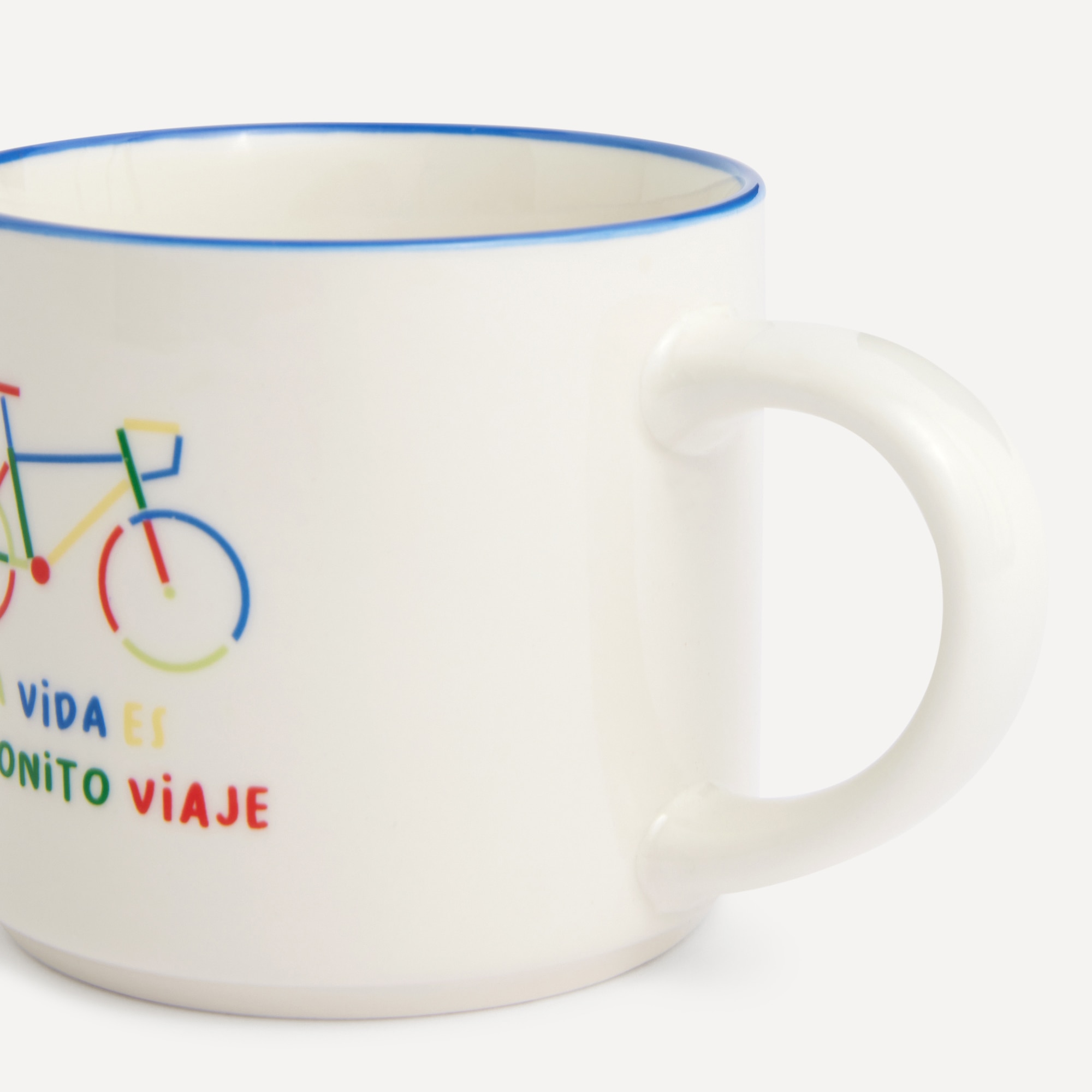Taza mug Bici Basics El Corte Inglés Multicolor-3
