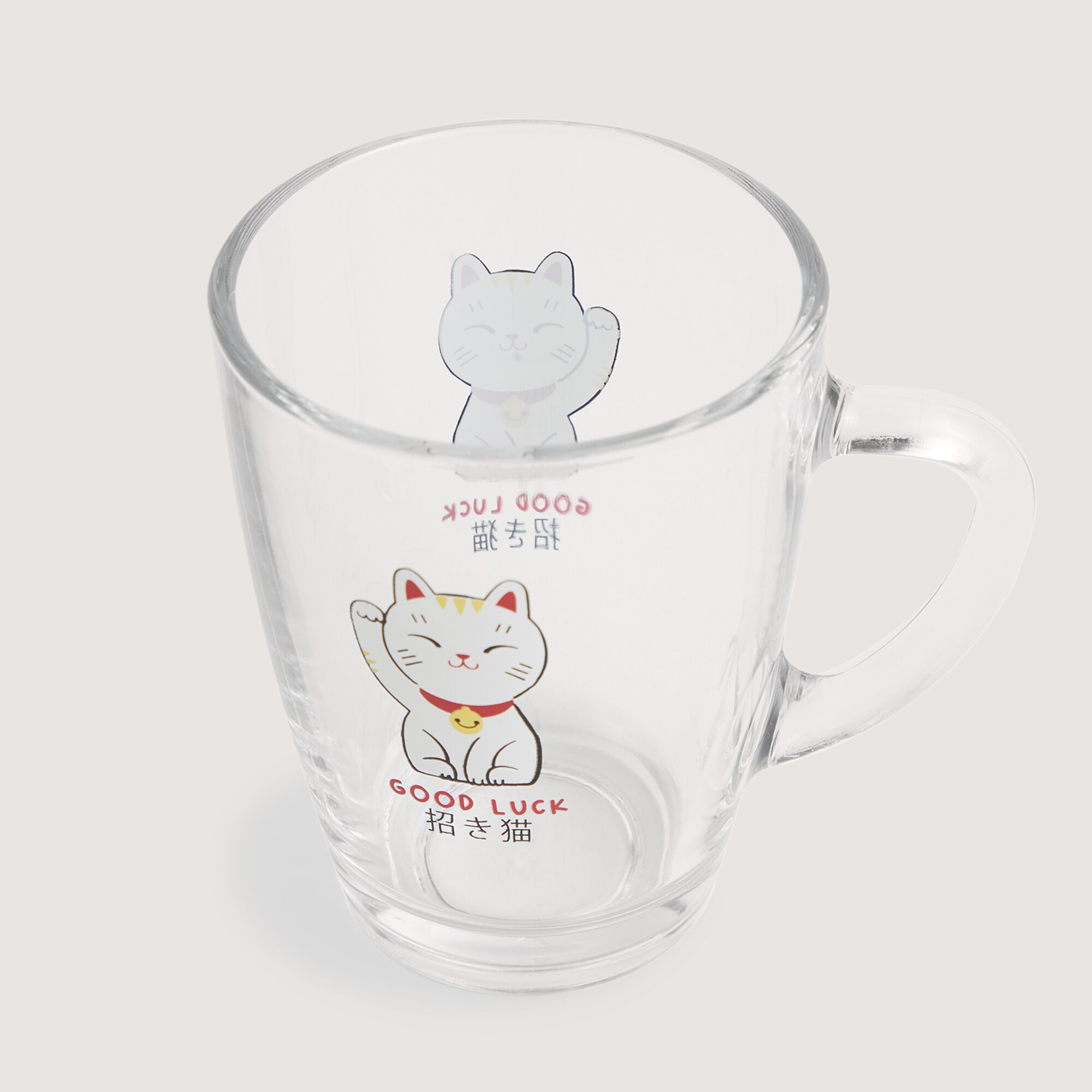 Taza de café Neko Basics El Corte Inglés Transparente-2