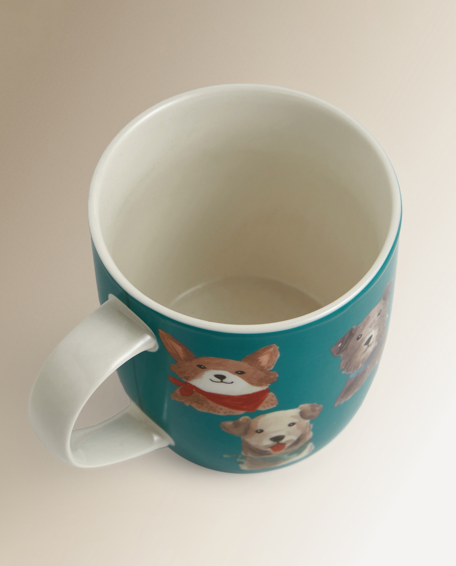 Caneca Mug Cão Doggy Verde-escuro-3