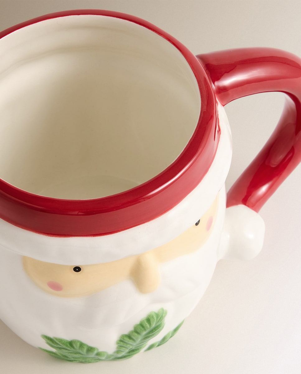 Caneca Mug Happy Pai Natal Natal Multicolor-3