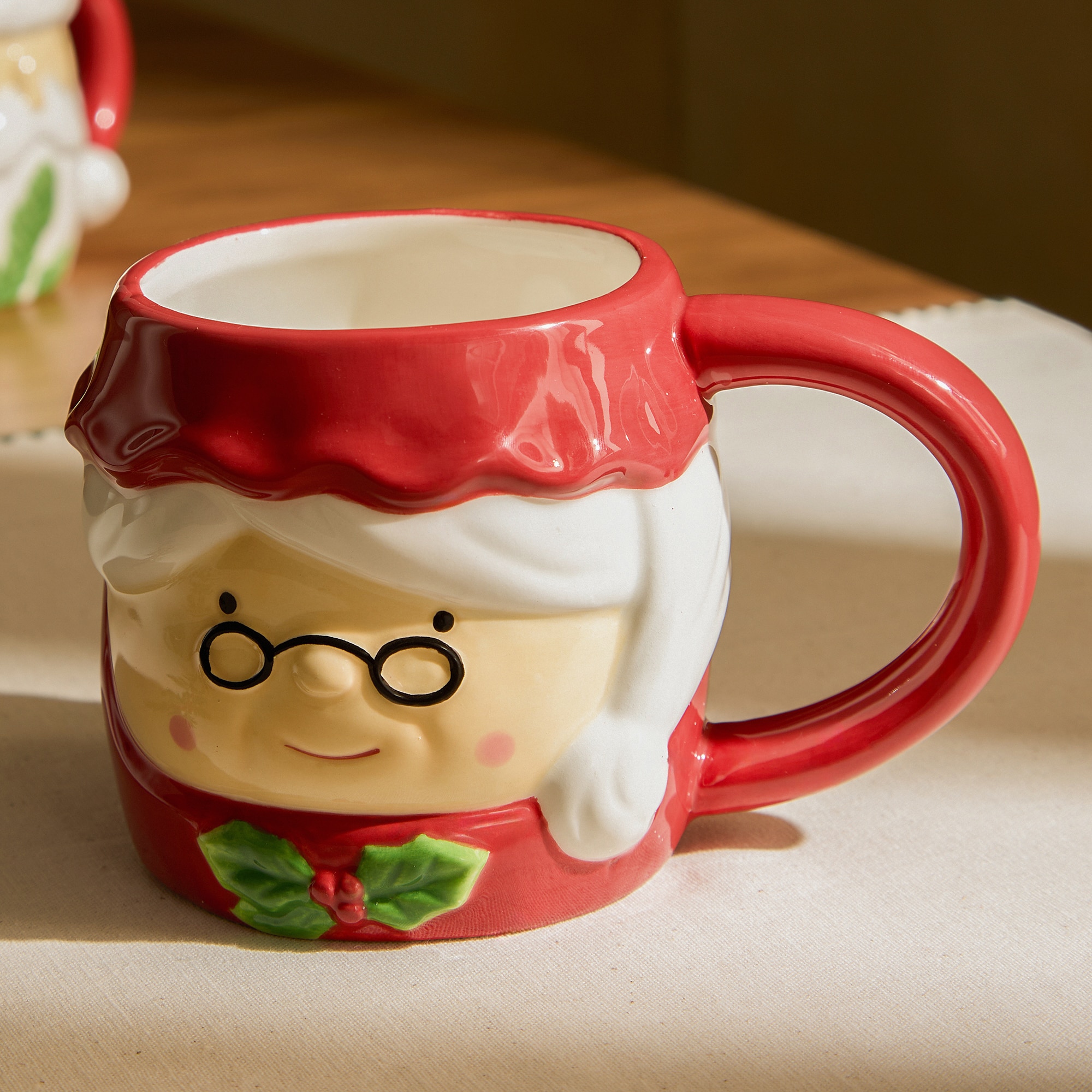 Caneca Mug Mamã Natal Happy Santa Natal Multicolor-1