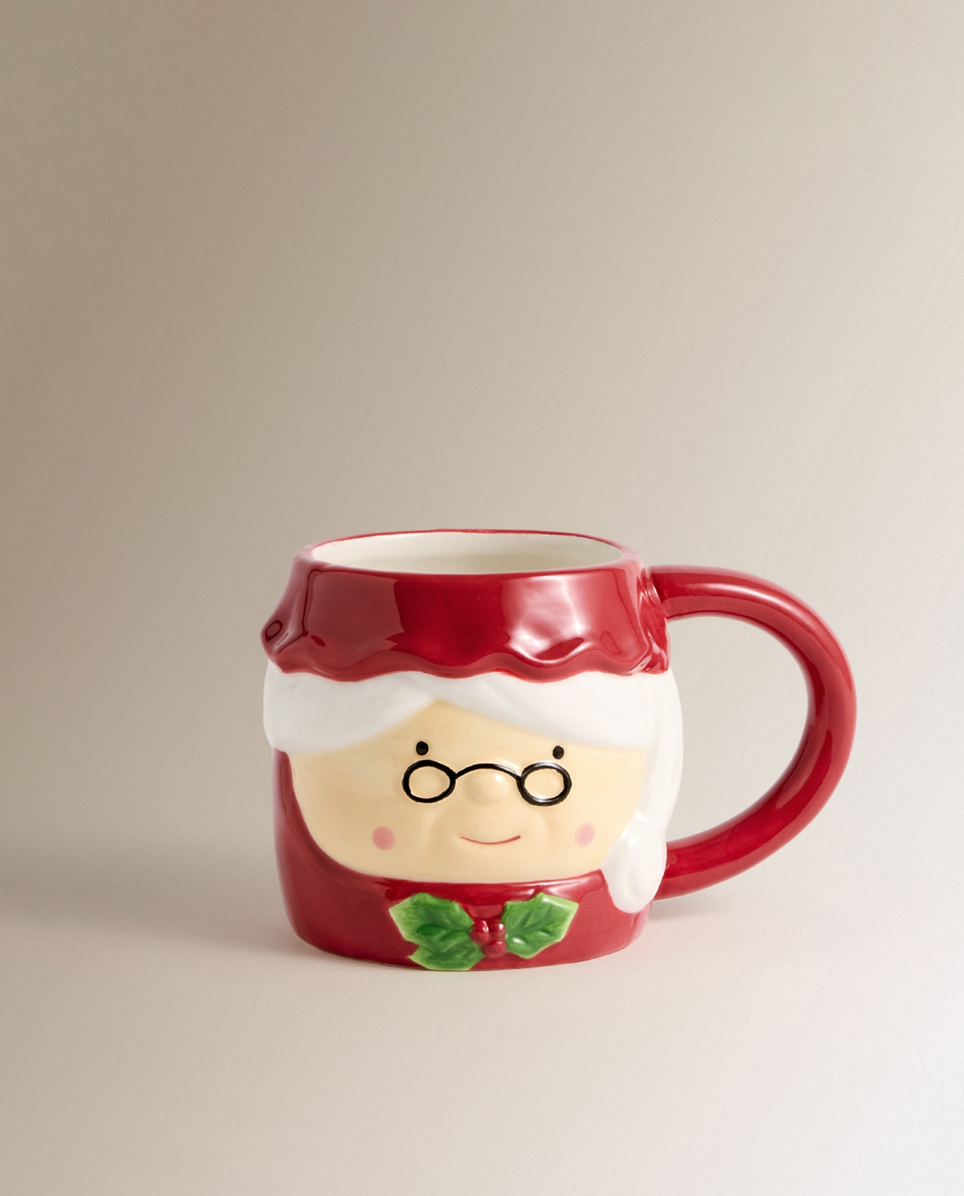 Caneca Mug Mamã Natal Happy Santa Natal Multicolor-2