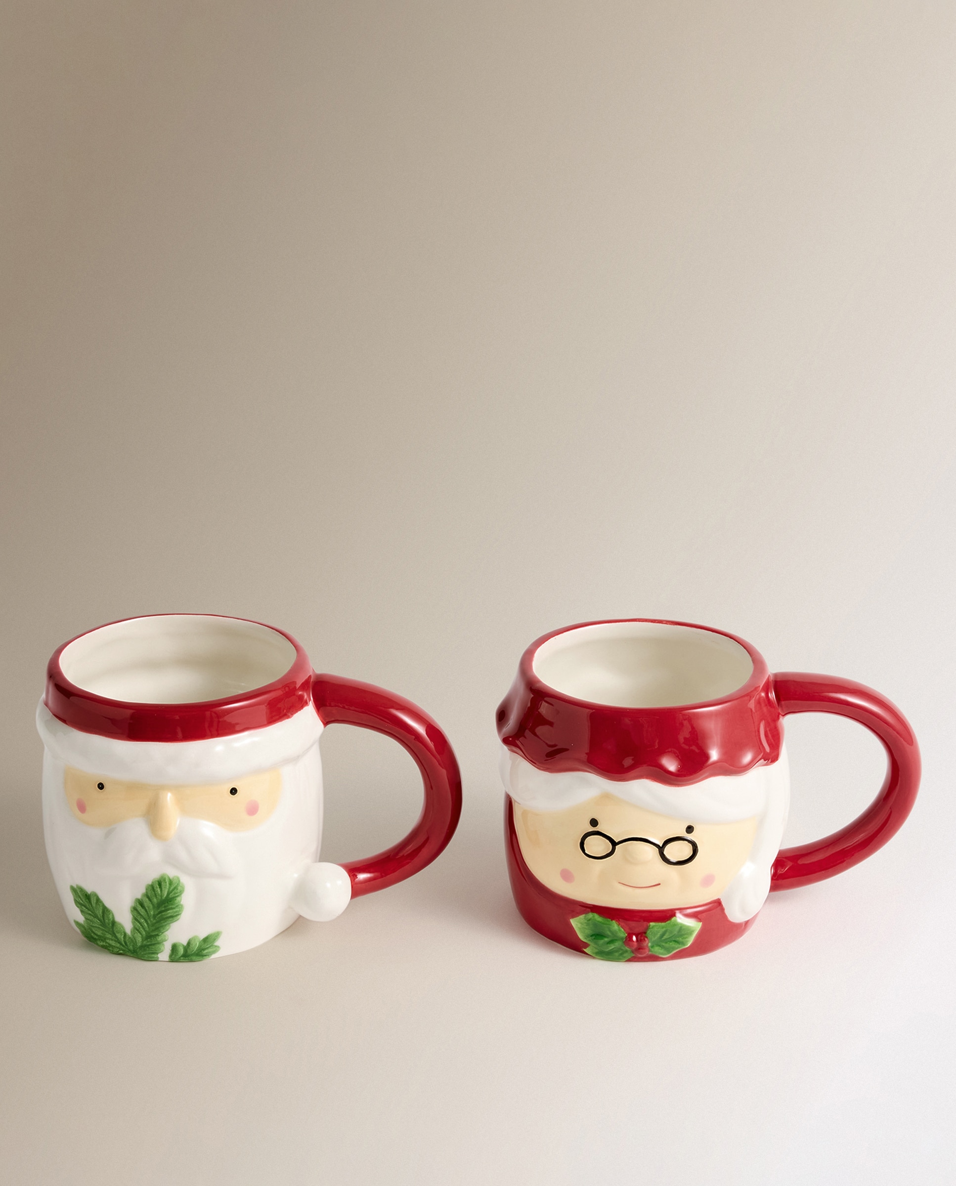 Caneca Mug Mamã Natal Happy Santa Natal Multicolor-4
