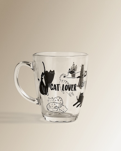 Imagen 0 de Taza mug gato Mascotas Basics El Corte Inglés