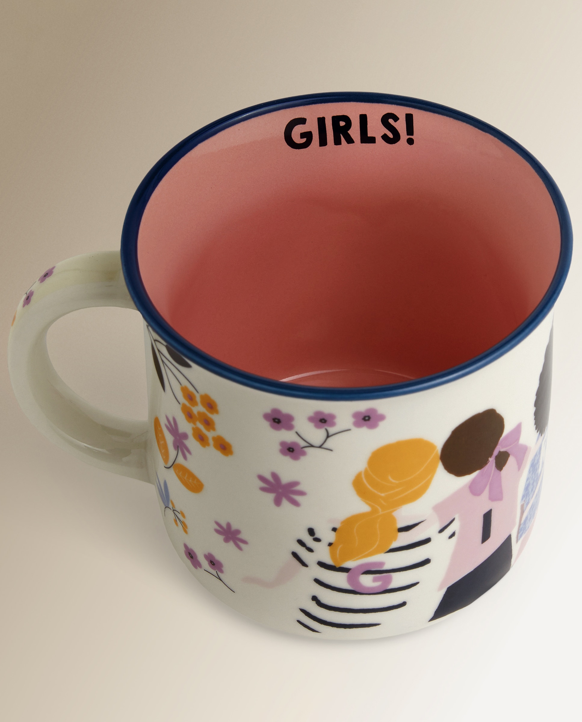Taza mug Girls Basics El Corte Inglés Multicolor-2