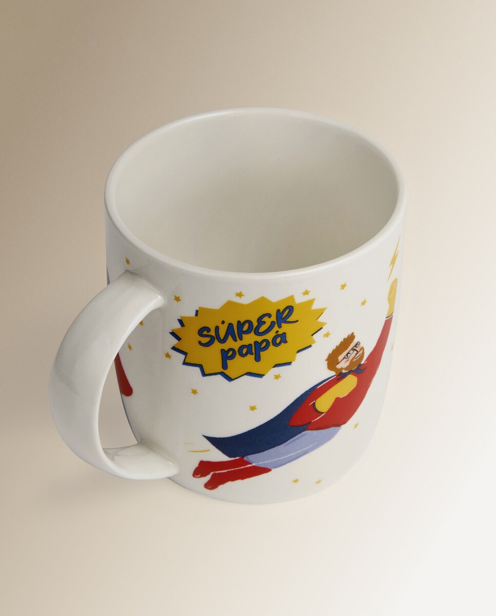 Caneca Super Papá Multicolor-3