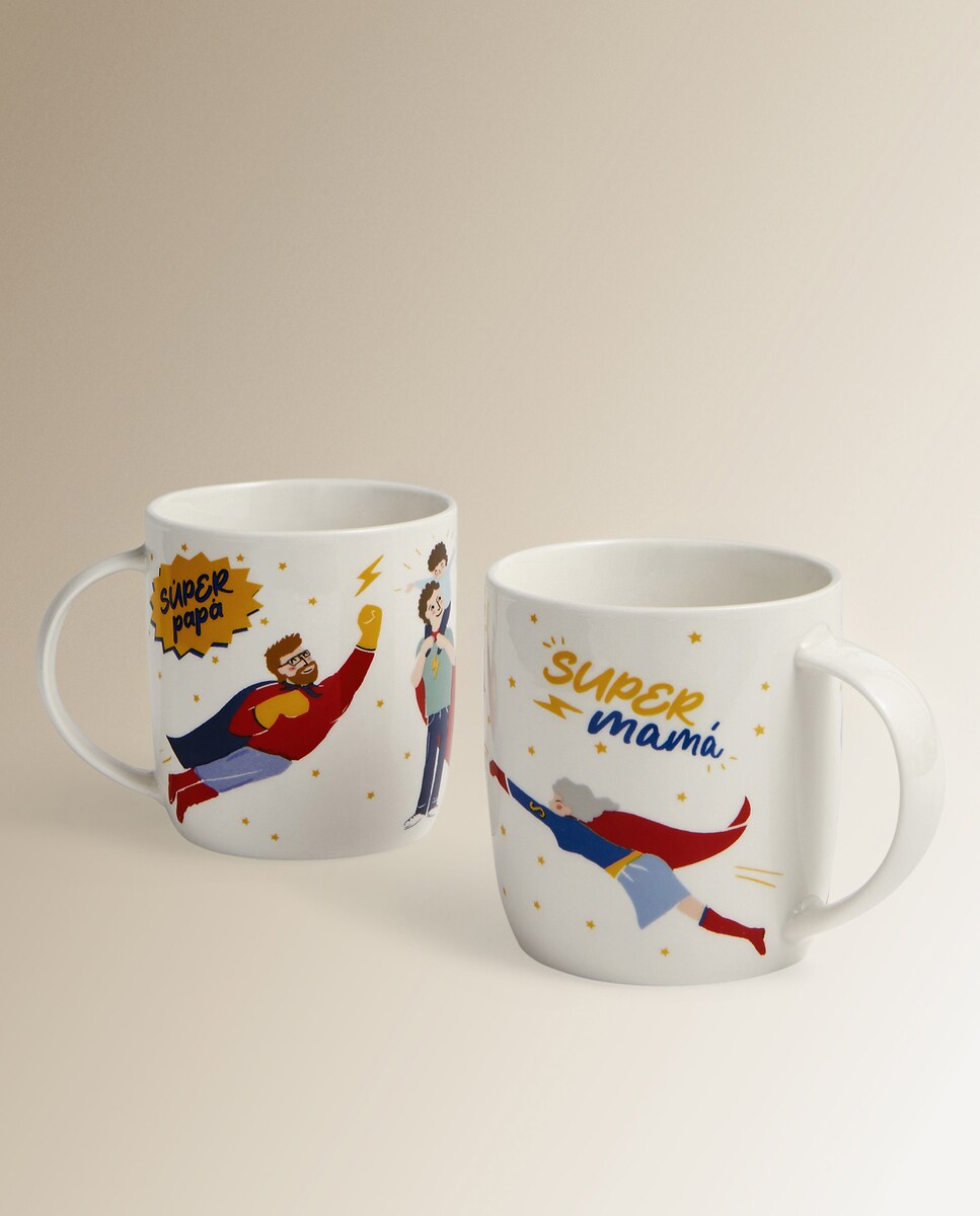 Caneca Super Papá Multicolor-4