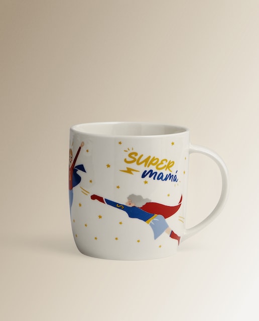 Imagen 0 de Taza mug Super Mamá Basics El Corte Inglés
