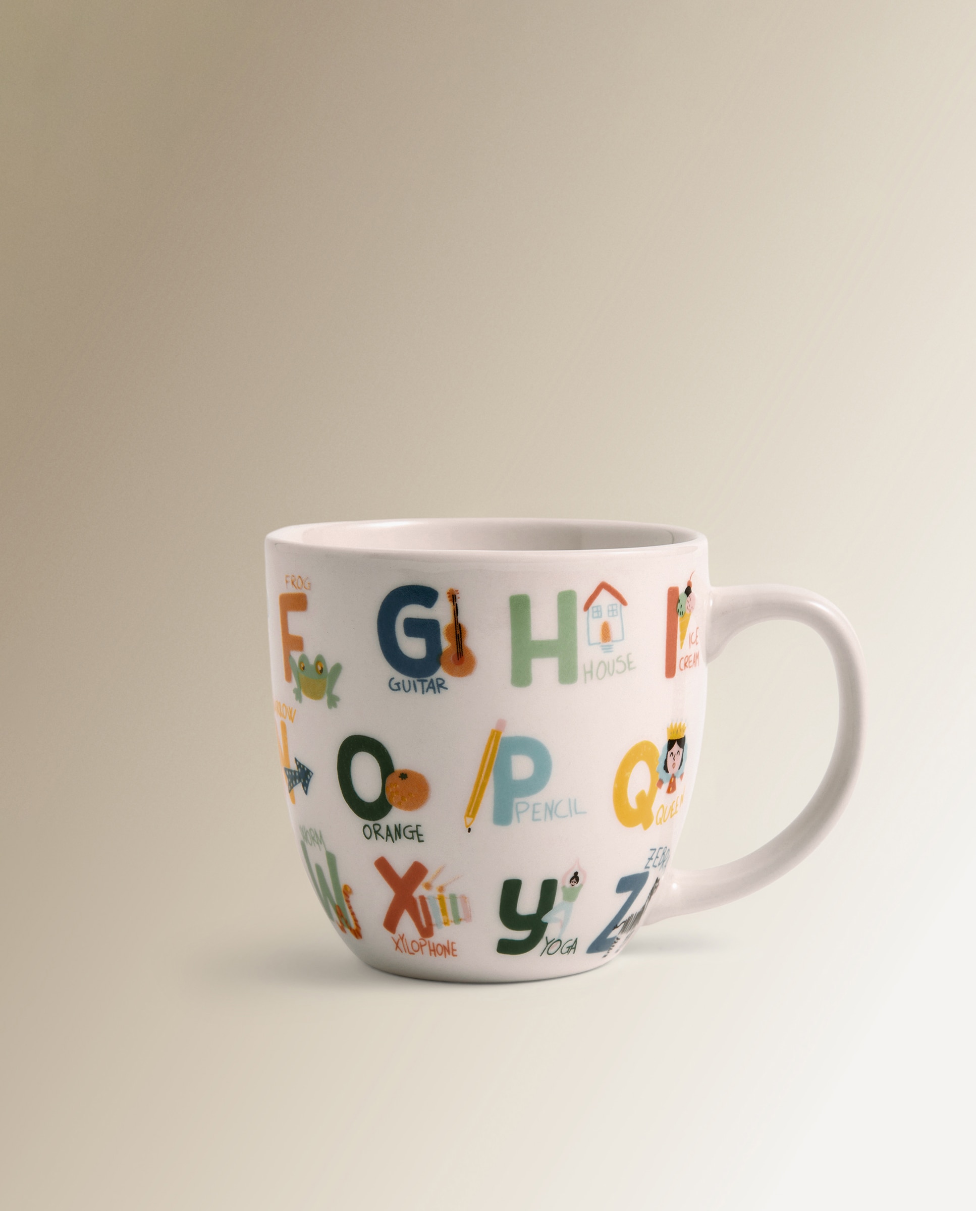 Caneca Alphabet Mini Home Multicolor-1