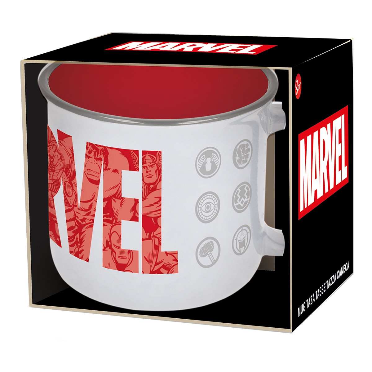 Chávena Mug Marvel Vermelho-1