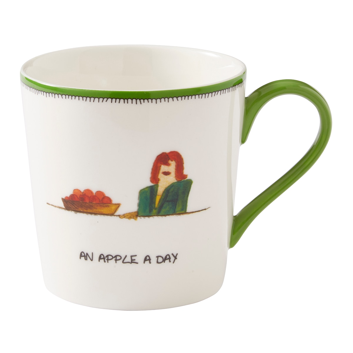 Caneca Apple Kit Kemp Doodles Multicolor-1