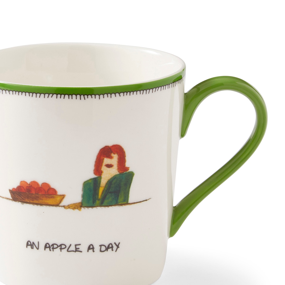 Caneca Apple Kit Kemp Doodles Multicolor-3