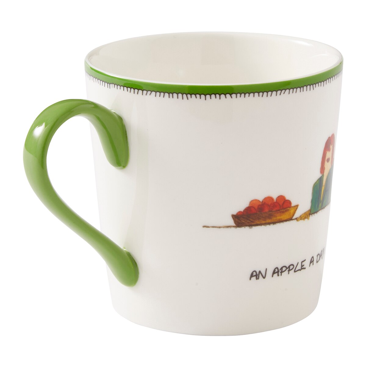 Caneca Apple Kit Kemp Doodles Multicolor-4
