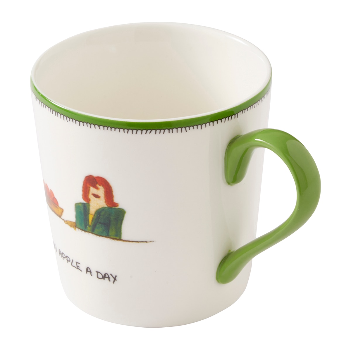 Caneca Apple Kit Kemp Doodles Multicolor-5