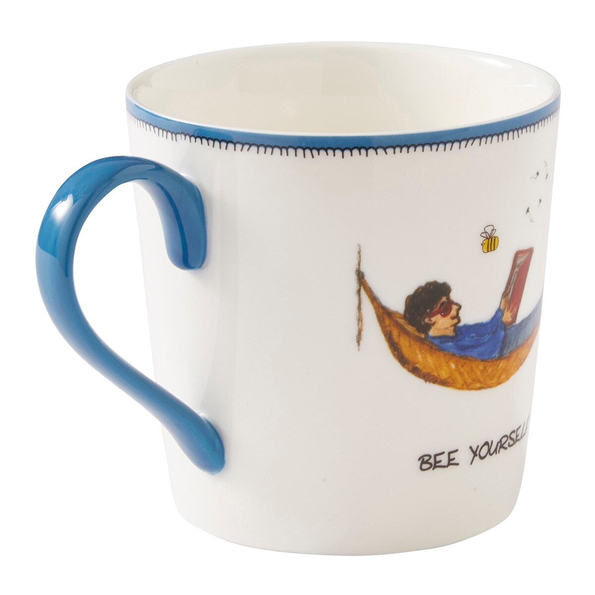 Caneca Bee Kit Kemp Doodles Multicolor-2
