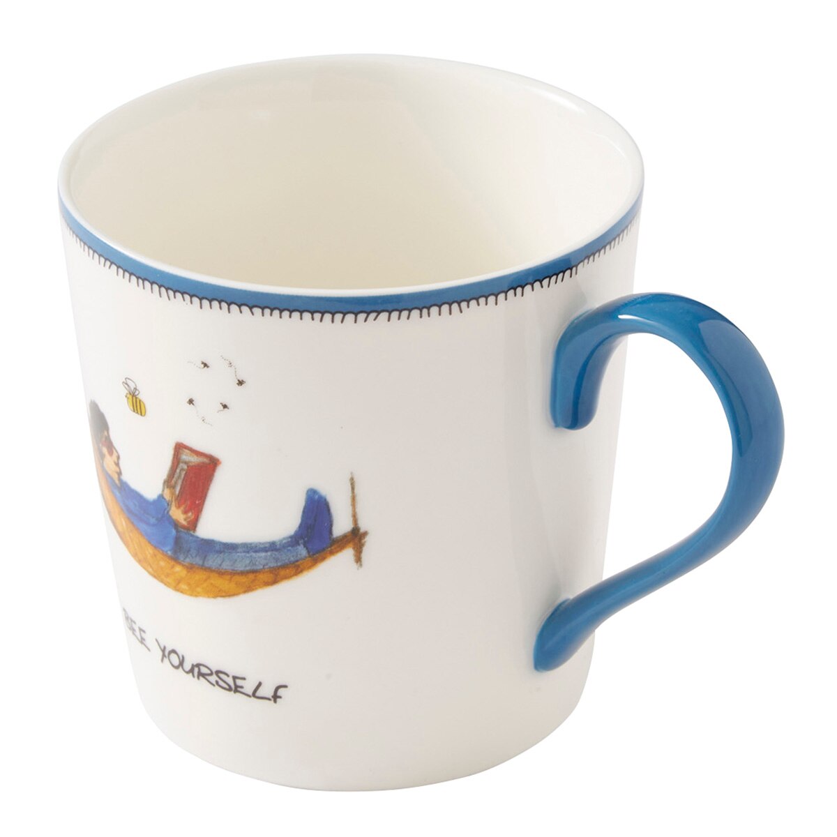 Caneca Bee Kit Kemp Doodles Multicolor-3