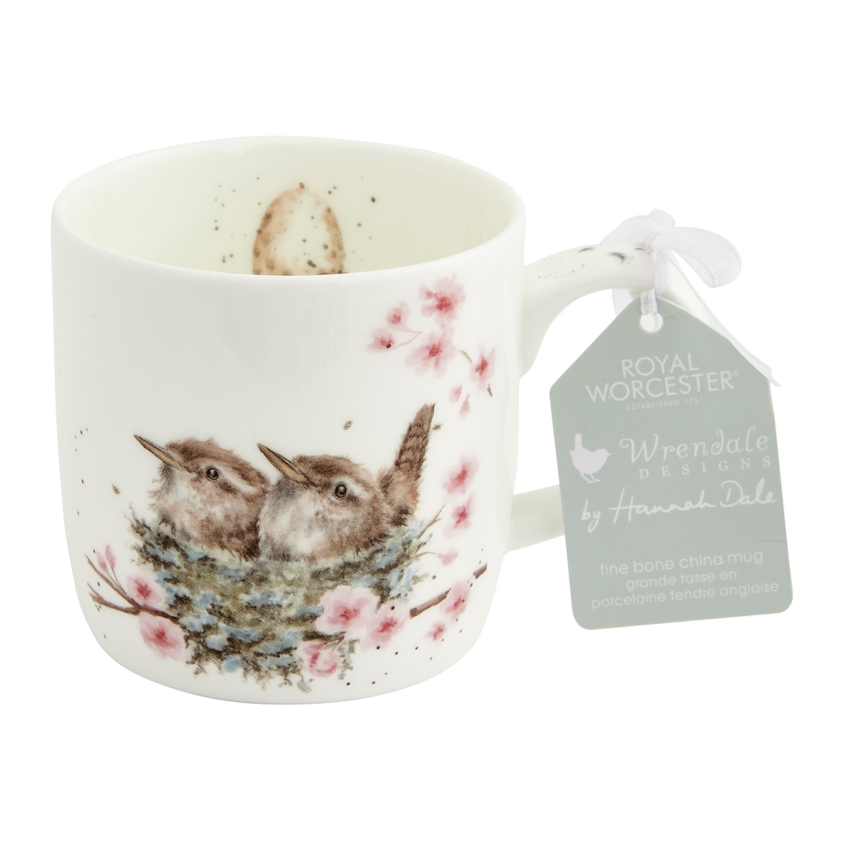 Caneca Pássaros Wrendale Designs Multicolor-3