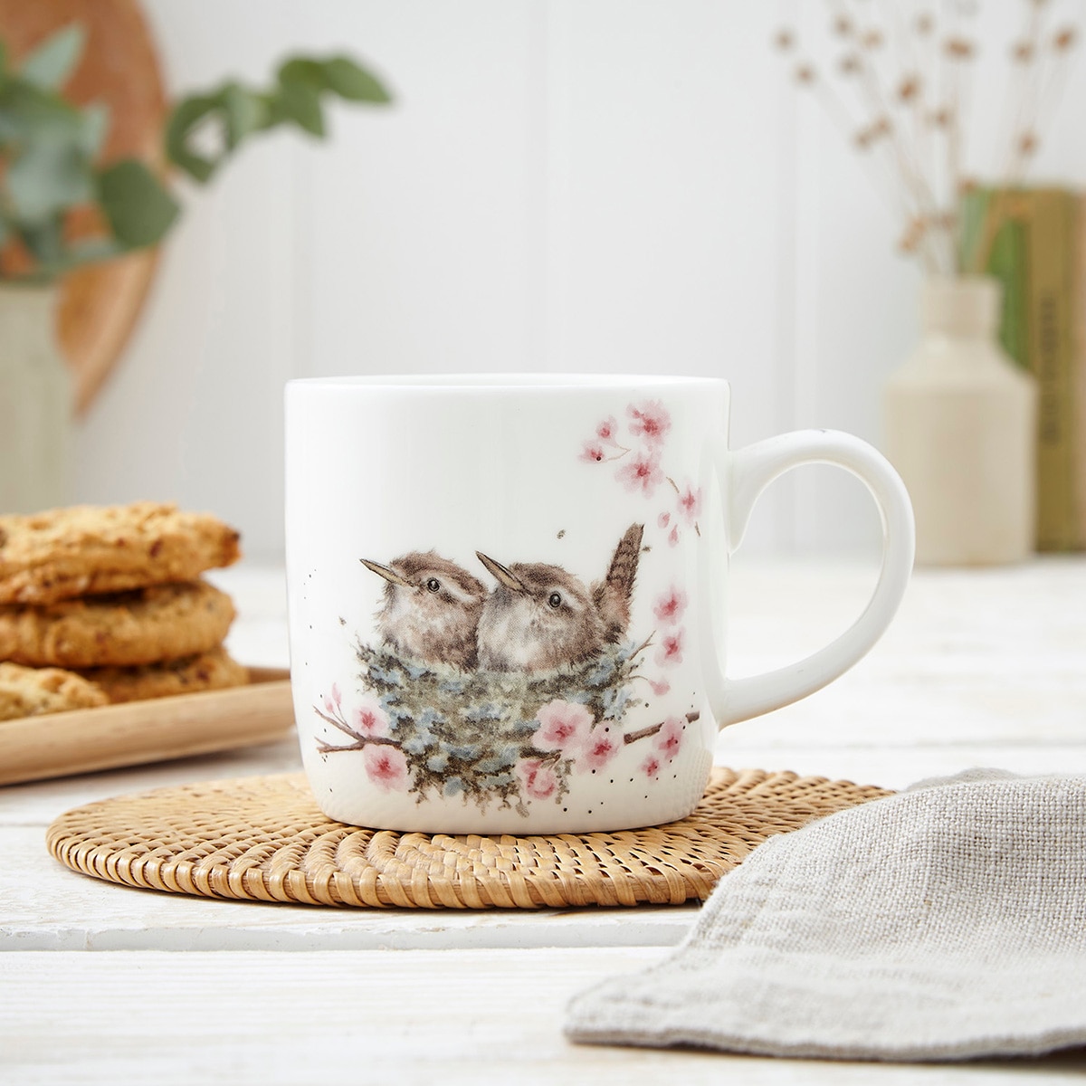 Caneca Pássaros Wrendale Designs Multicolor-5