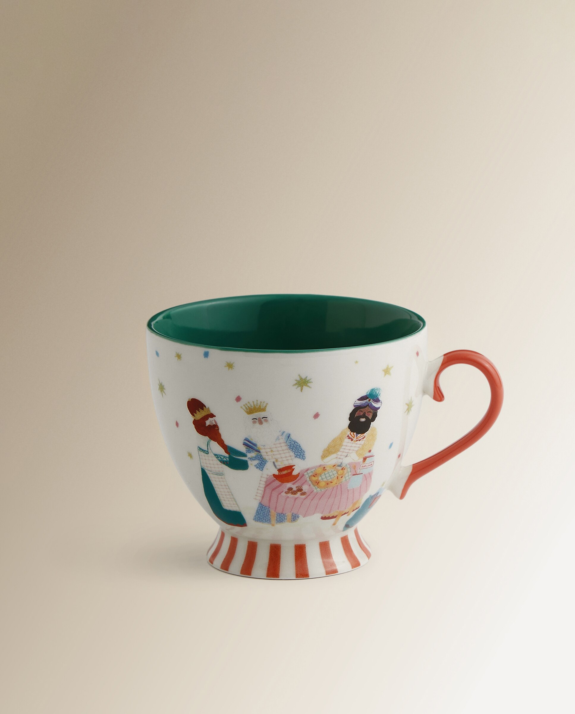 Caneca Reis Magos Natal Multicolor-2