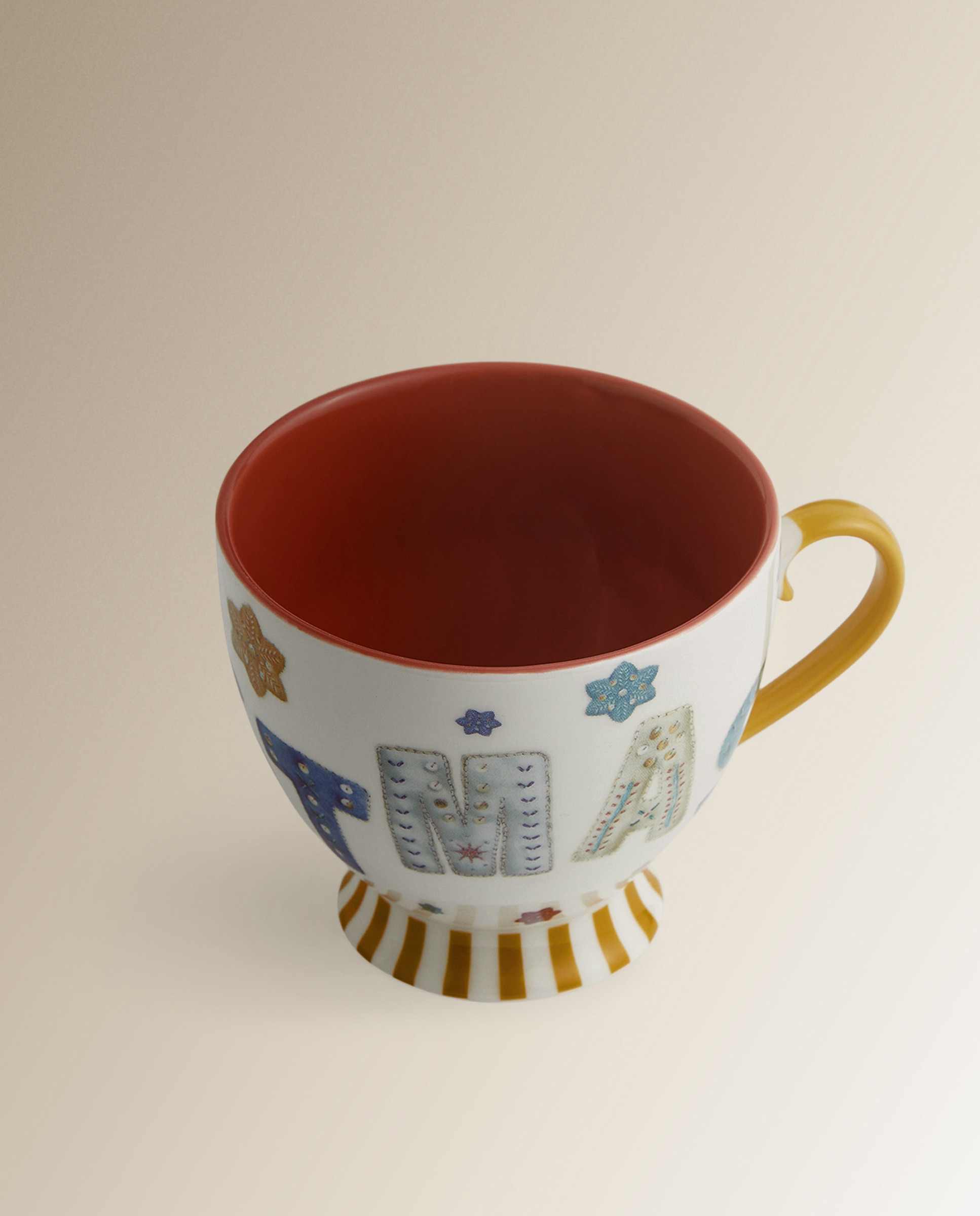 Caneca Mug Letras Natal Multicolor-3