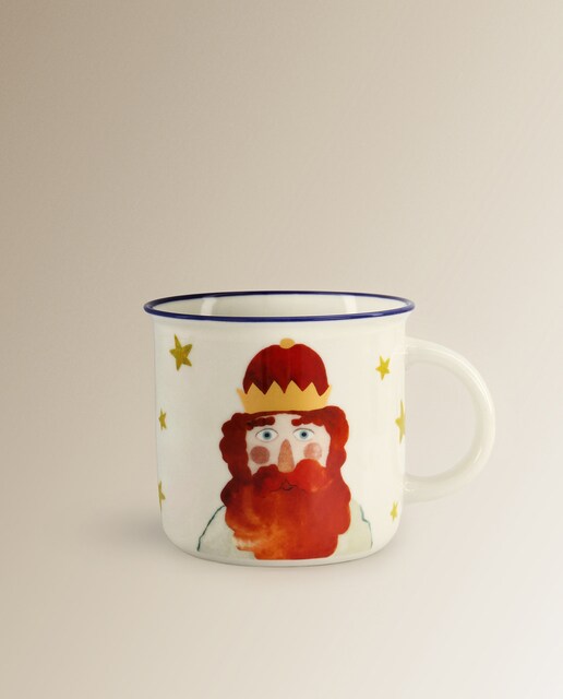 Taza mug Rey Gaspar Navidad El Corte Inglés