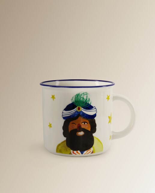 Taza mug Rey Baltasar Navidad El Corte Inglés