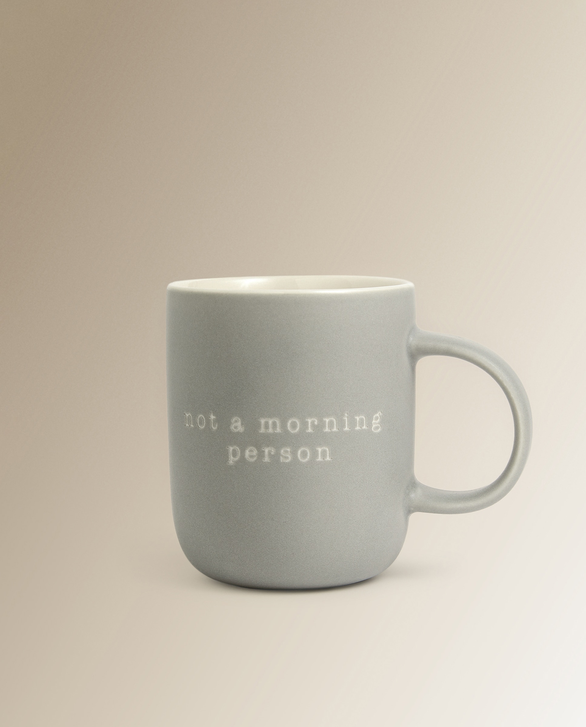 Caneca Morning Frases Cinzento-1