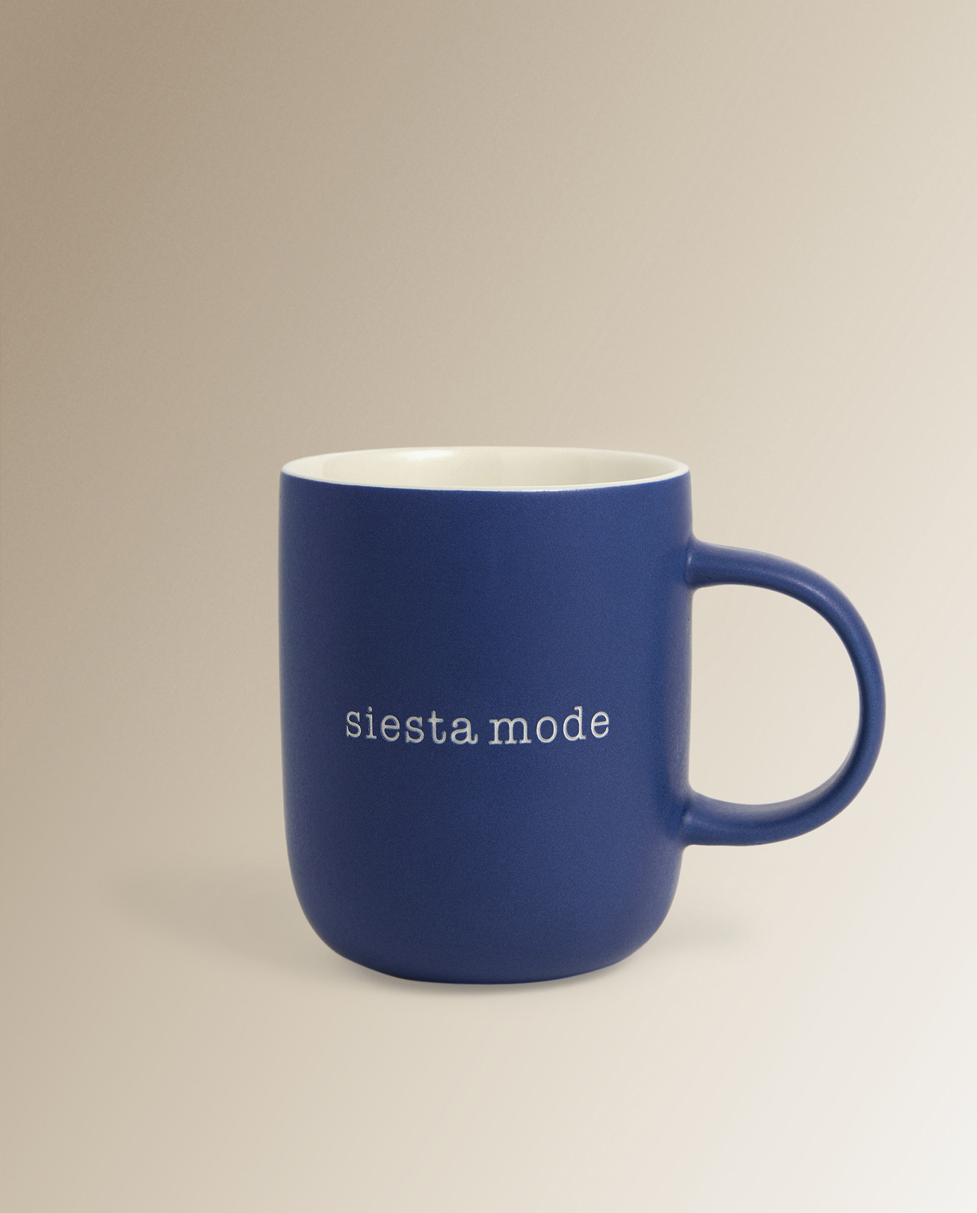 Caneca Siesta Frases Azul-1