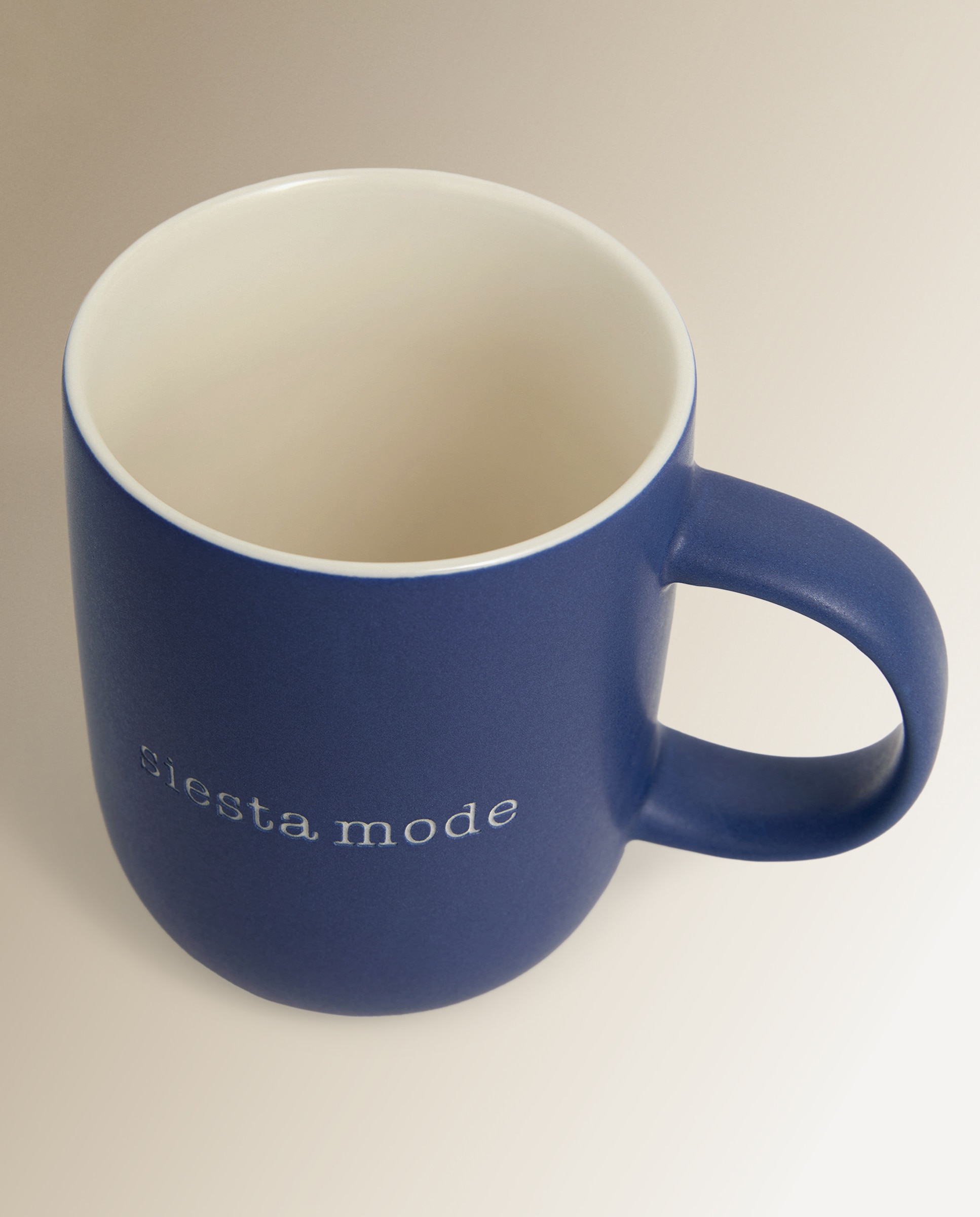 Caneca Siesta Frases Azul-2