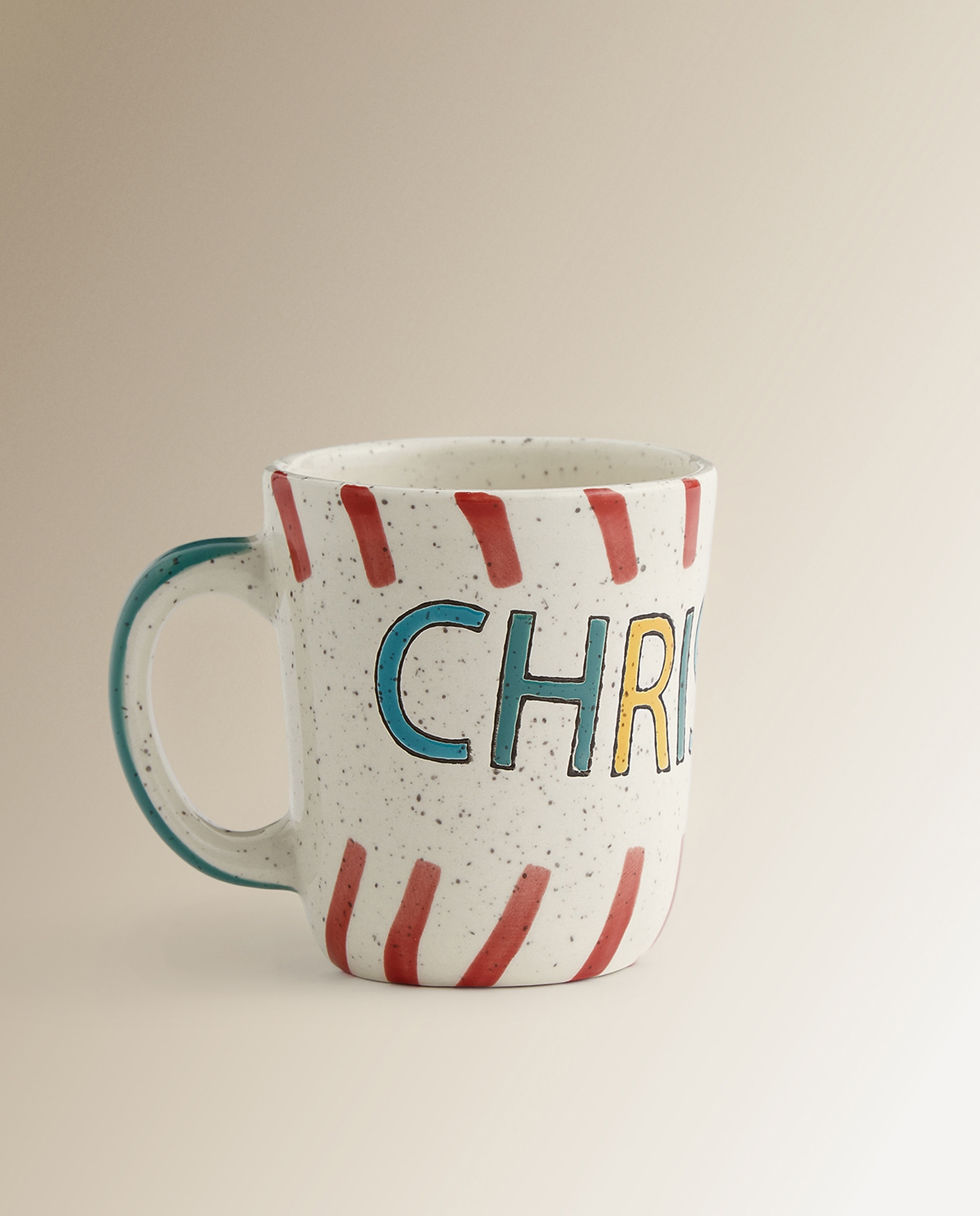Caneca Riscas Natal Multicolor-1